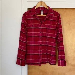 Patagonia Fjord Organic Cotton Flannel Top Women’s